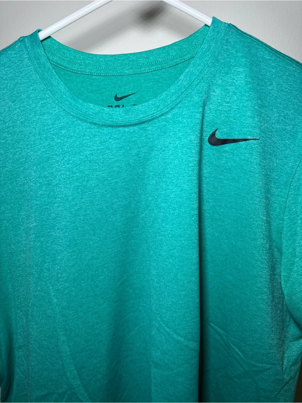 Nike Teal Short Sleeve Crew Neck Athletic Tee